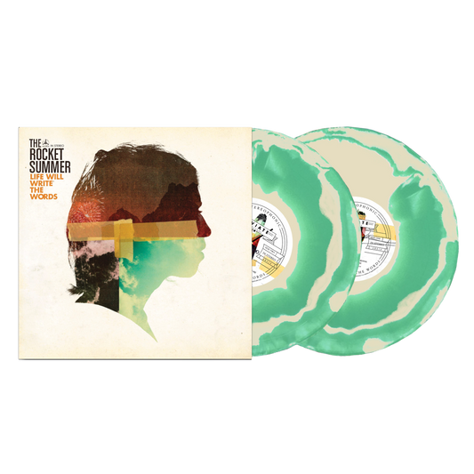 Life Will Write The Words Vinyl - The Rocket Summer - 10 Year anniversary double album on opaque spring green & cream swirl