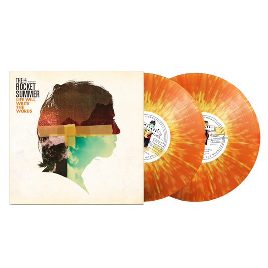 Life Will Write The Words Vinyl - The Rocket Summer - 10 year anniversary double album on opaque tangerine and lemon splatter