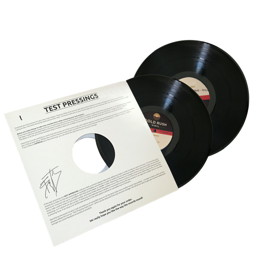 calendar days double vinyl test pressing, signed (only 3 available)